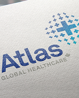 Atlas Global Healthcare Branding Creative website designer responsive websites