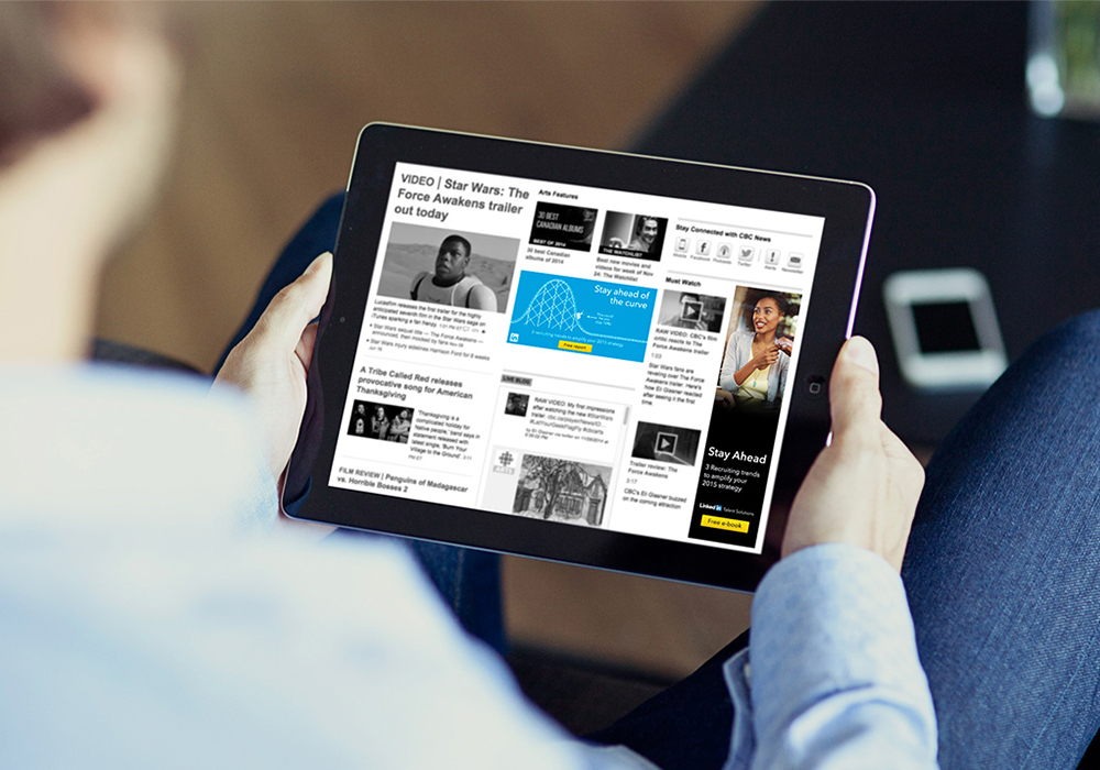 LinkedIn Talent Solutions Ads & Report Creative website designer responsive websites