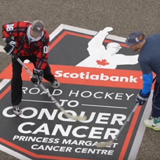 Scotiabank Road Hockey to Conquer Cancer Video Creative website designer responsive websites