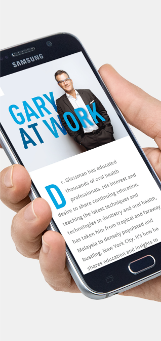 Dr. Gary Glassman Website Creative website designer responsive websites
